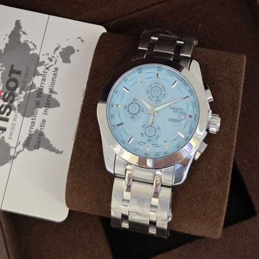 TISSOT CHRNOGRAPH STAINLESS STEEL COLOUR GUARANTEED VERY HIGH PERFORMANCE NOW ALLOVER IN OMAN | TISSOT CHRNO 133397976