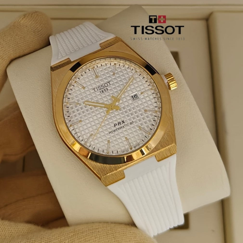 POPULAR TISSOT PRX RUBBER STRAP NEW SHIPMENT NOW AVAILABLE ALLOVER IN OMAN | TISSOT PRX 131377998
