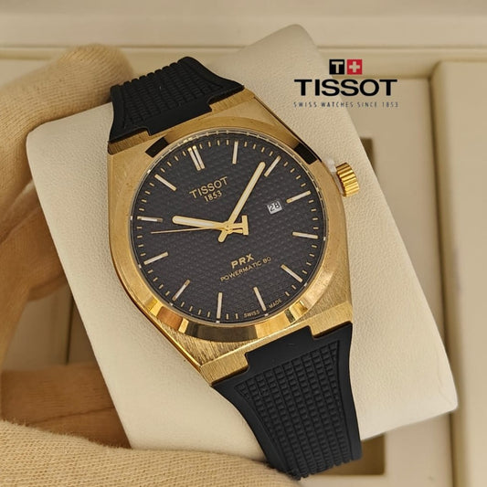 POPULAR TISSOT PRX RUBBER STRAP NEW SHIPMENT NOW AVAILABLE ALLOVER IN OMAN | TISSOT PRX 131377999