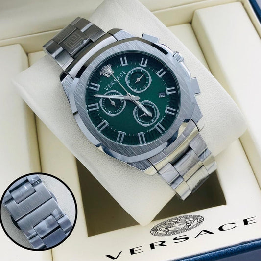 EXCLUSIVE VERSACE CHRONOGRAPH STYLISH WATCH | VERSACE MAN 006