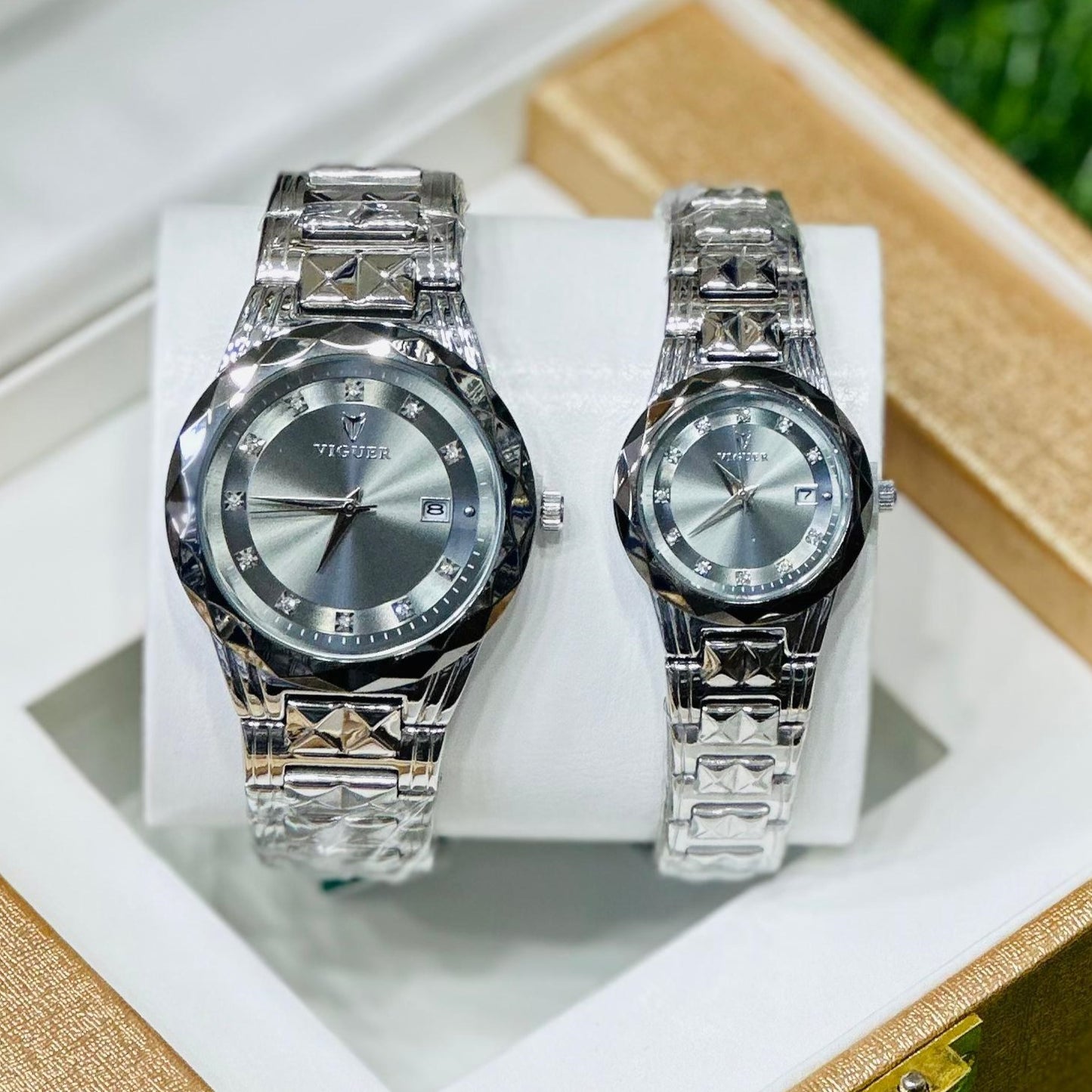 VIGUER COUPLE WATCH |VIGUER couple watch 3214